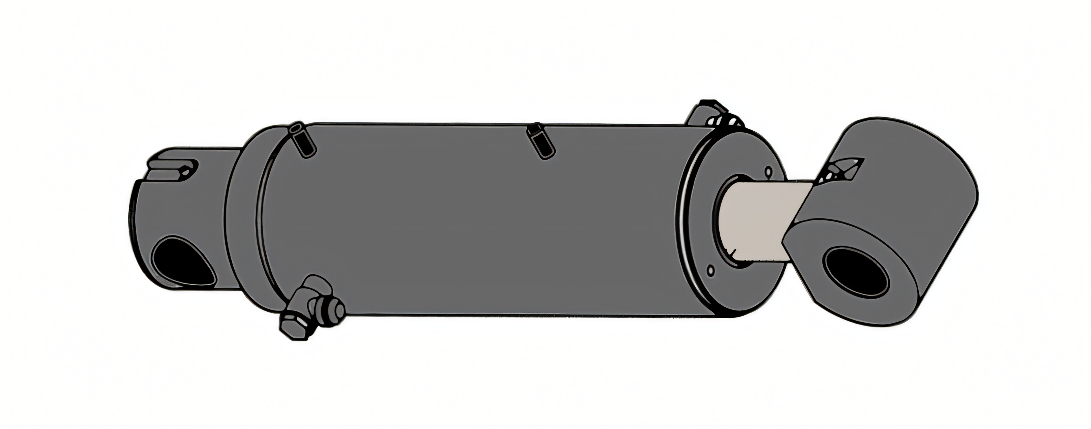 Replacement Bobcat Blade Cylinder 3.75x7.69-2.0 - 7201732