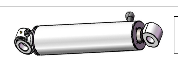 Replacement Case® Universal (RH & LH) Outrigger Stabilizer Cylinder - 8442160-5/6