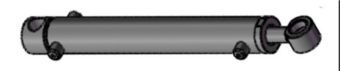 Replacement New Holland® Bucket Tilt Cylinder - '87038982