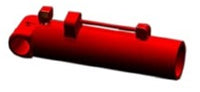 Aftermarket Young Grapple Cylinder Barrel (15W503) - 626Y78