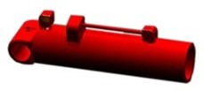 Aftermarket Young® Grapple Cylinder Barrel (15W359) AHI-D-23804