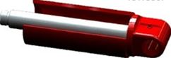 Aftermarket Young Grapple Cylinder Rod with Shield (15W359) - D-23807